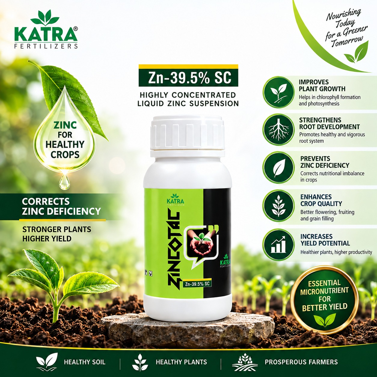 Zincotac-Zinc Oxide Suspension concentrate 39.5% SC