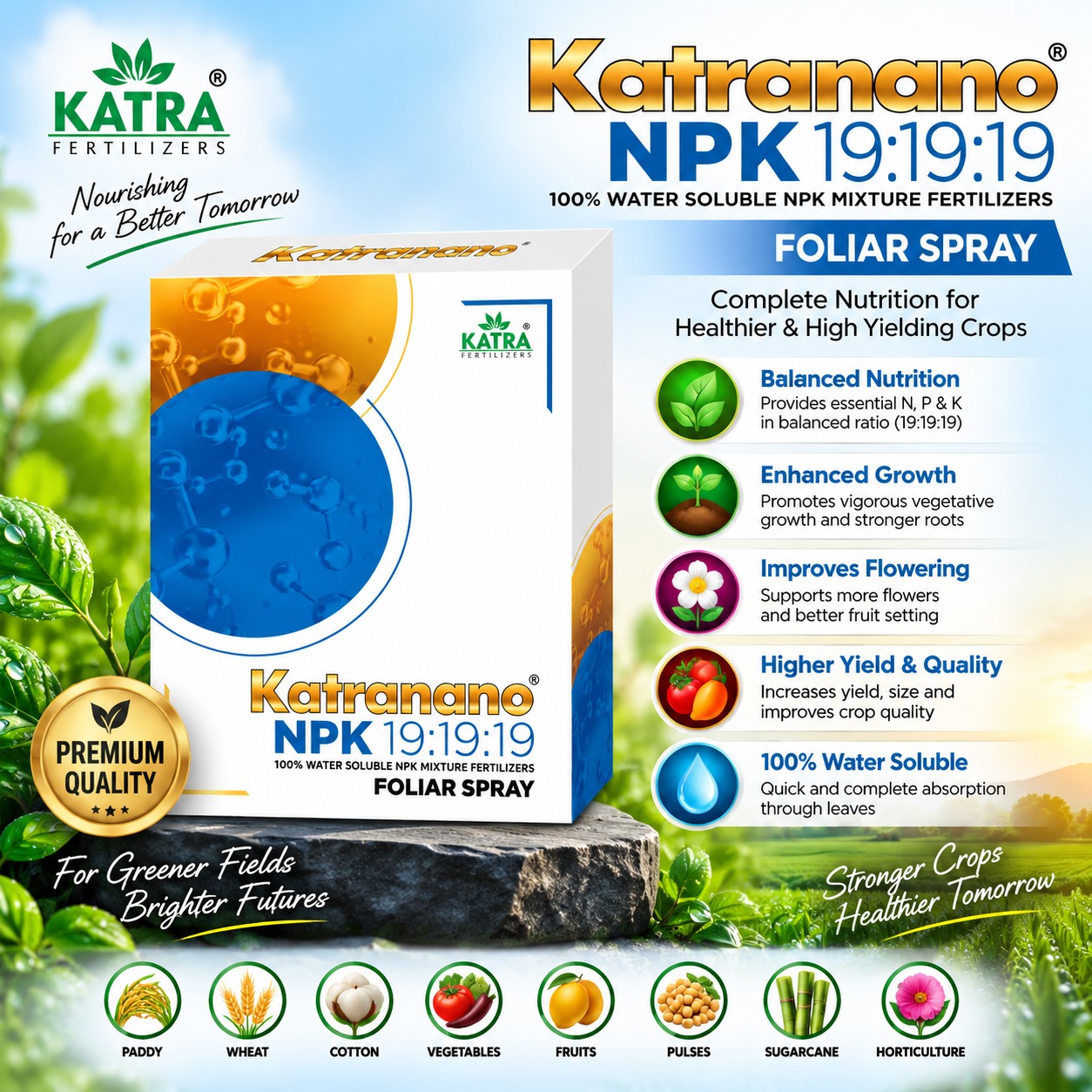 Katra Nano -NPK 19:19:19