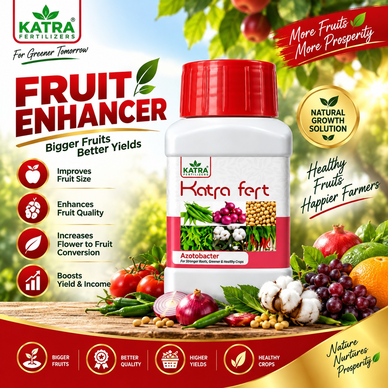 KATRA FERT-Azotobacter (Powder) Fruit Enchancer