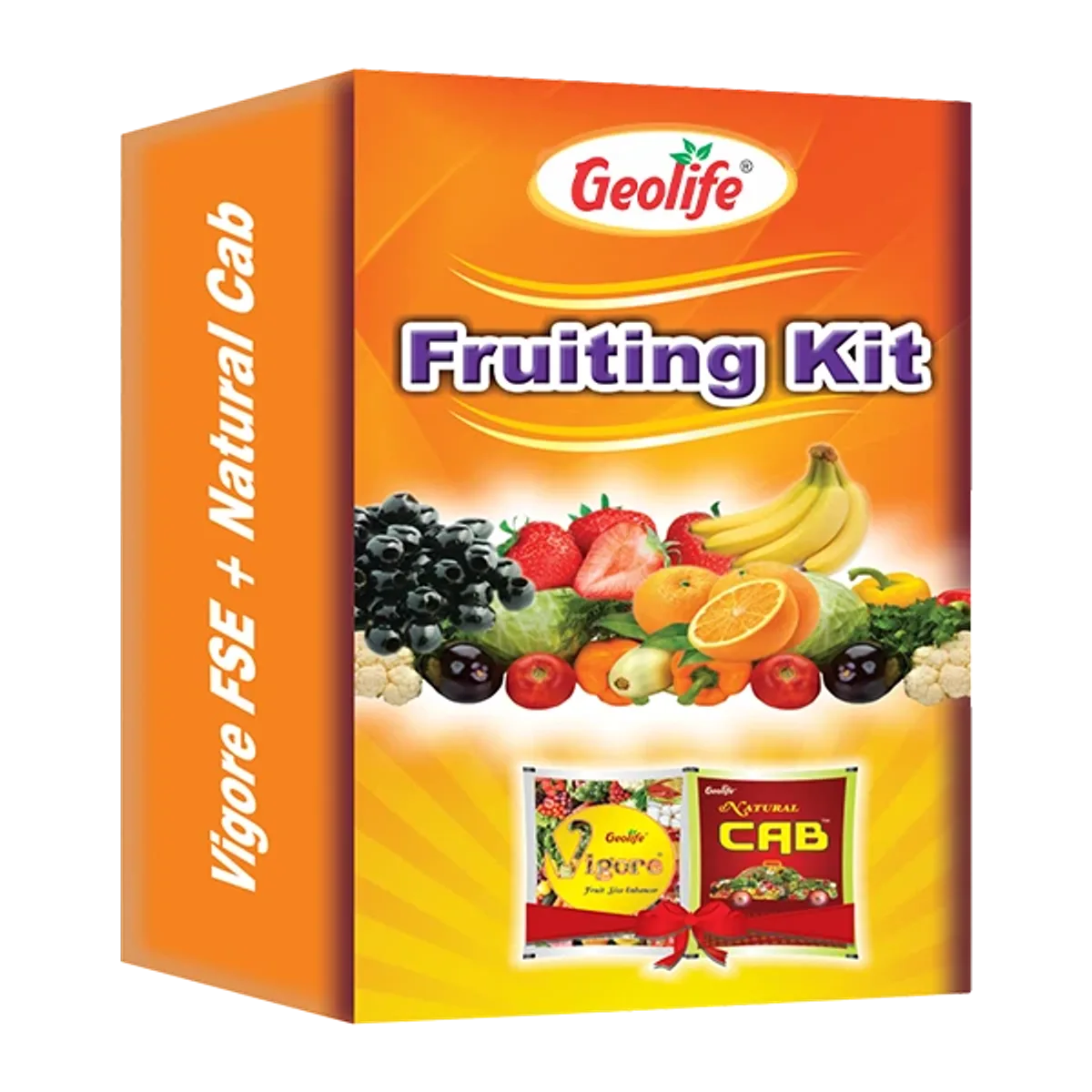 Geolife Fruiting Kit (Vigore Fruit Size Enhancer 10g + Natural Cab 50g)