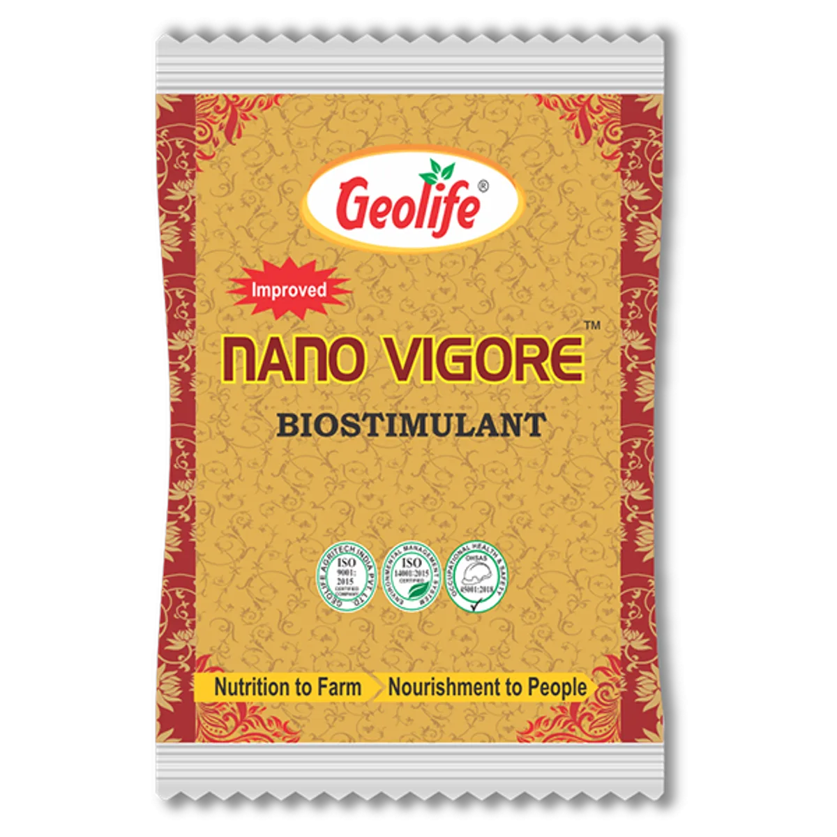 Geolife nano vigore Flower Booster for Flowering Stage of Crops (Dosage:1gm for 1 Acre)