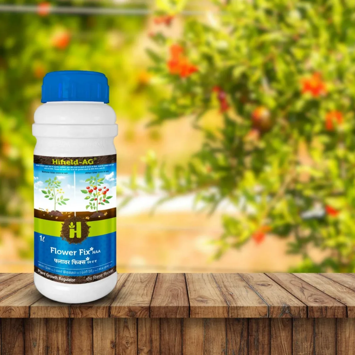 Flower Fix फ्लावर फिक्स (Alpha-Napthyl Acetic Acid 4.5% SL) For control of shedding of flower buds and unripe fruits