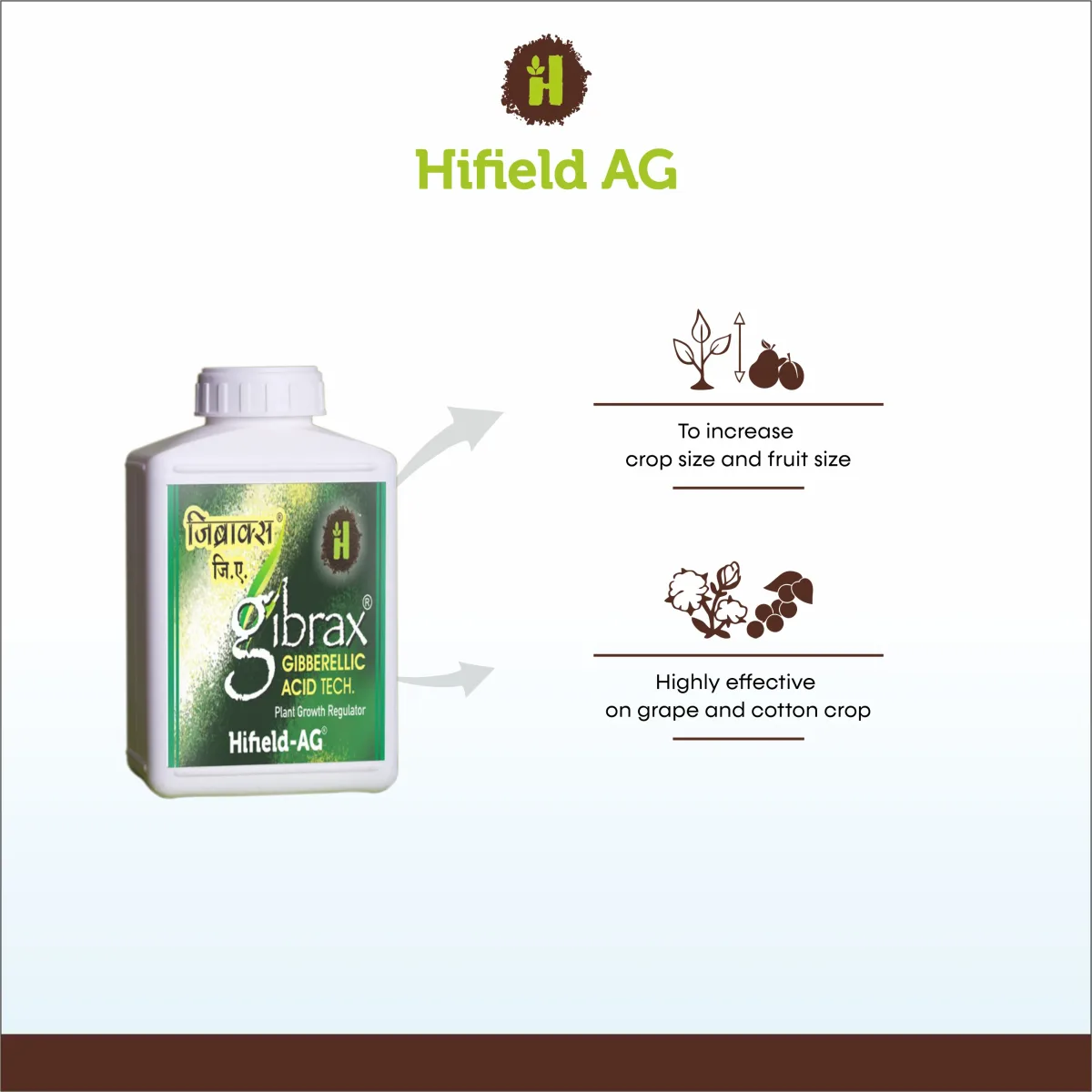 Hifield Gibrax® 90 TC  effective plant growth regulator