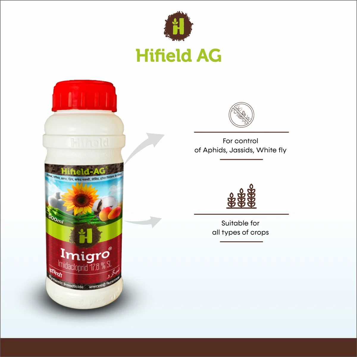 Imigro®  इमिग्रो (Imidacloprid 17.8% SL)