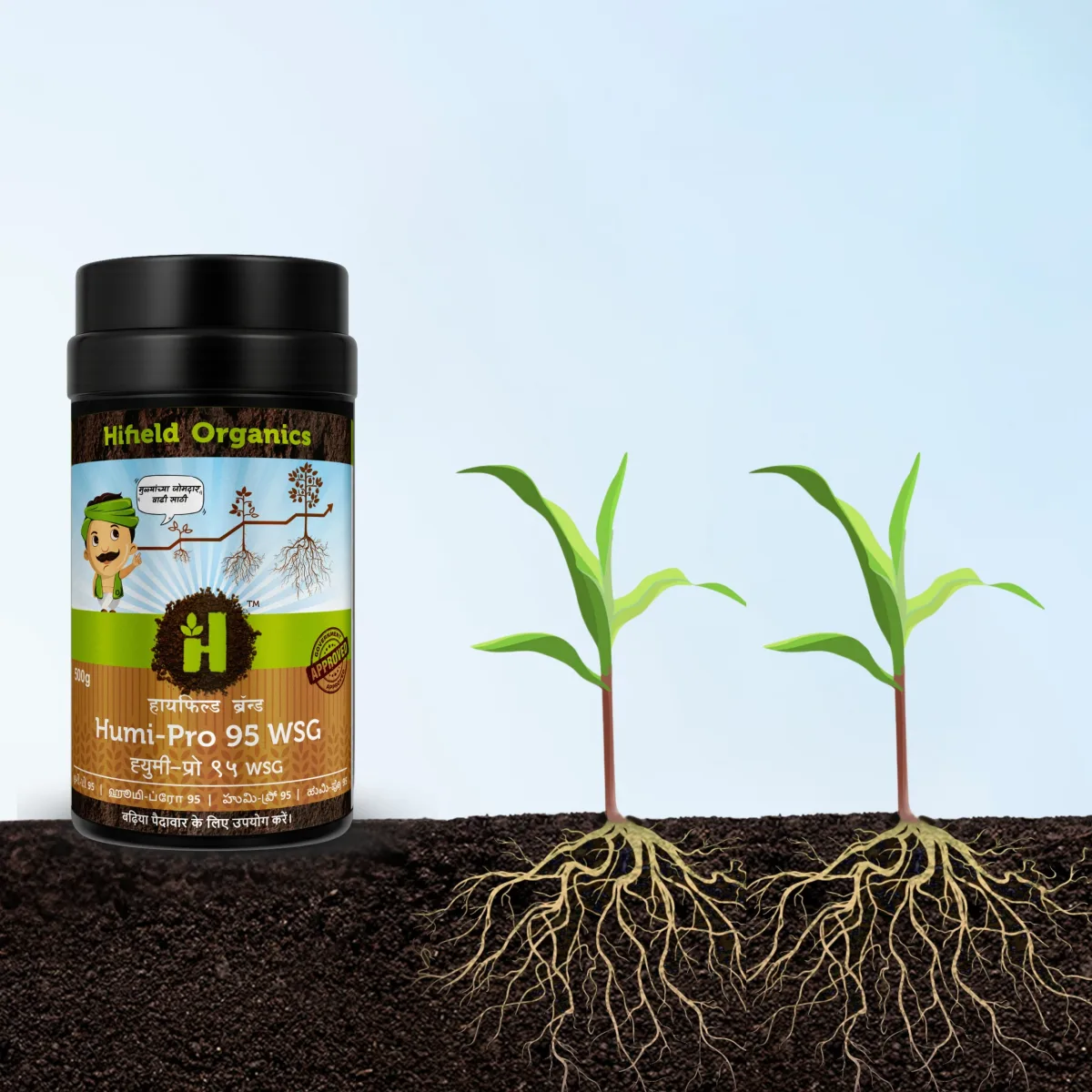 Humi Pro 95 WSG – Humic Acid 51%
