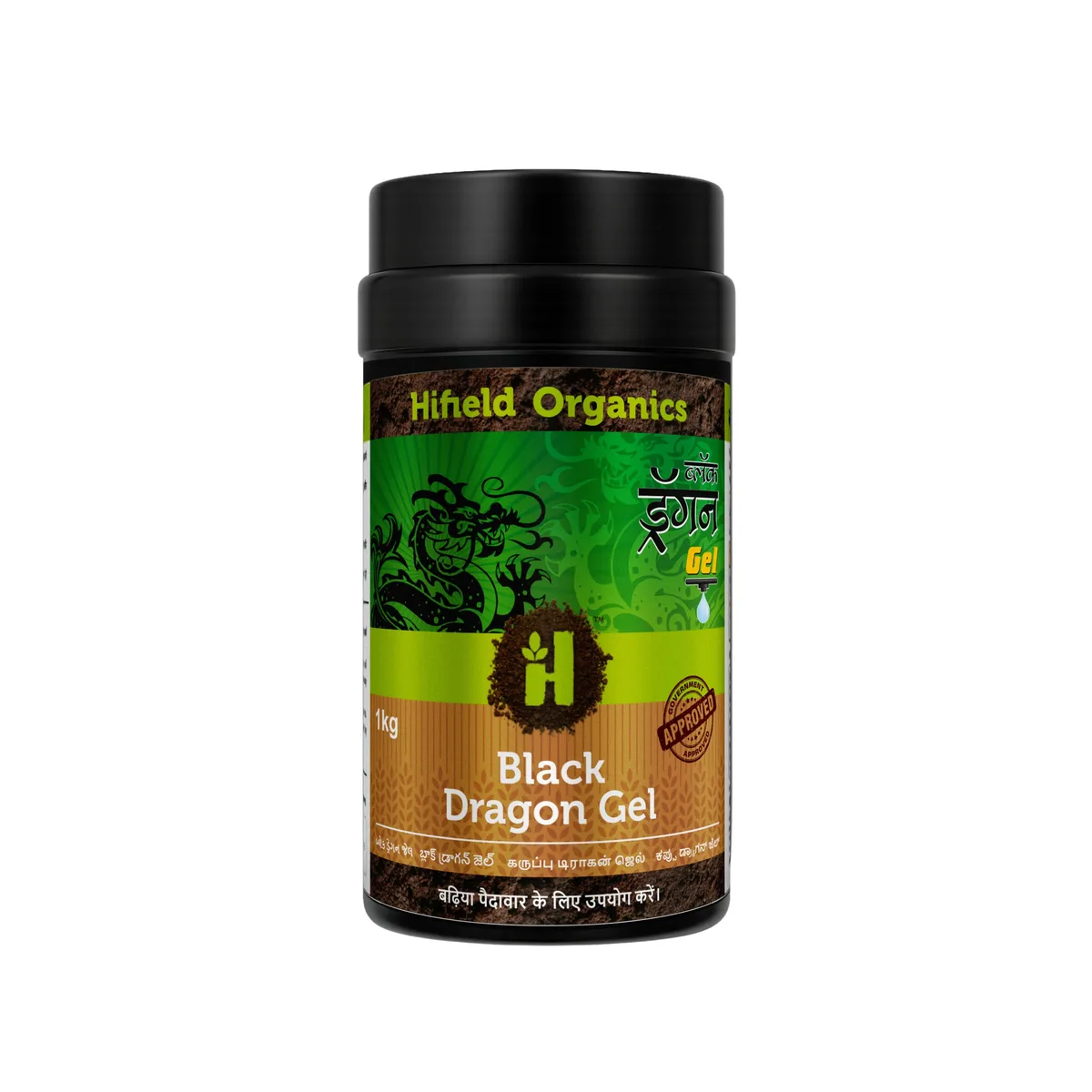 Hifield Black Dragon Gel - Humic & Fulvic Acid 25.05% Liquid