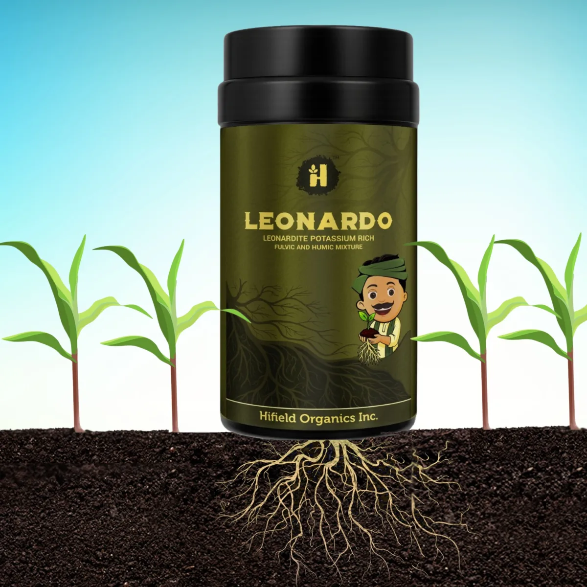 Hifield Leonardo - Humic & Fulvic Acid 76%