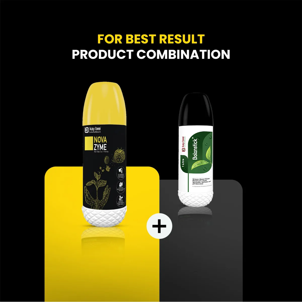 Kay Bee NOVA Zyme | Seaweed Extract Liquid Concentrate | Plant Growth Regulator for Gardens and Agriculture | Helps to Boost Flowering and Fruiting | Helps to Improve Tillering