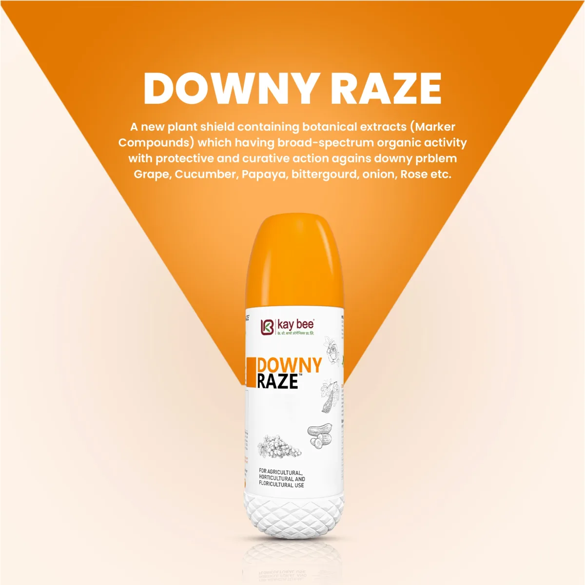 Kay Bee Downy Raze | Downy Control for Agriculture | Organic Downy Control for Plants