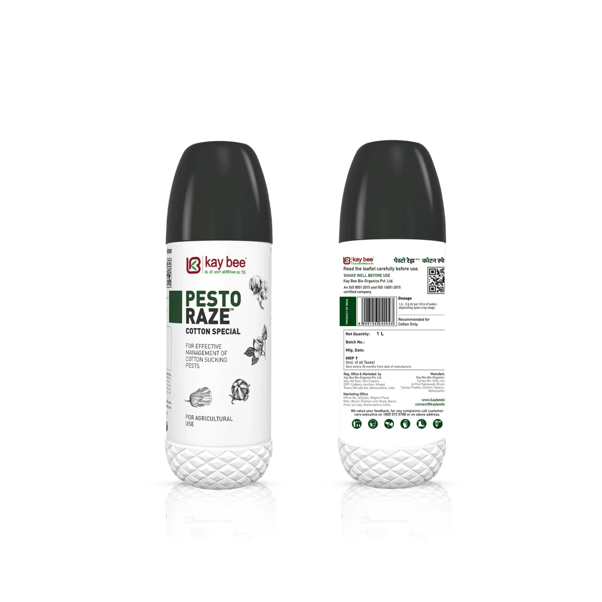 Kay Bee Pesto Raze Cotton Special | Safe and Effective Pest Control | Organic Pest Control for Plants