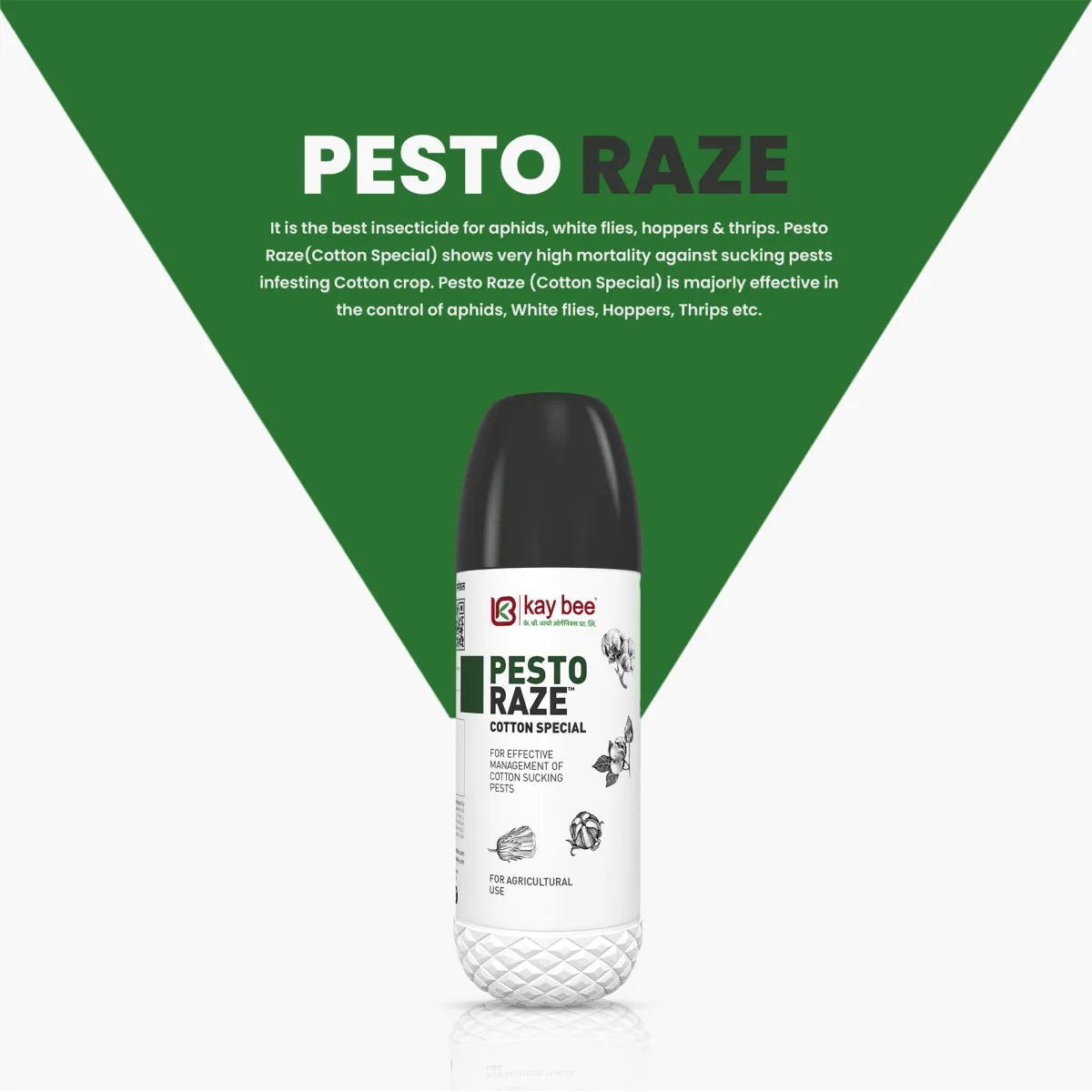 Kay Bee Pesto Raze Cotton Special | Safe and Effective Pest Control | Organic Pest Control for Plants