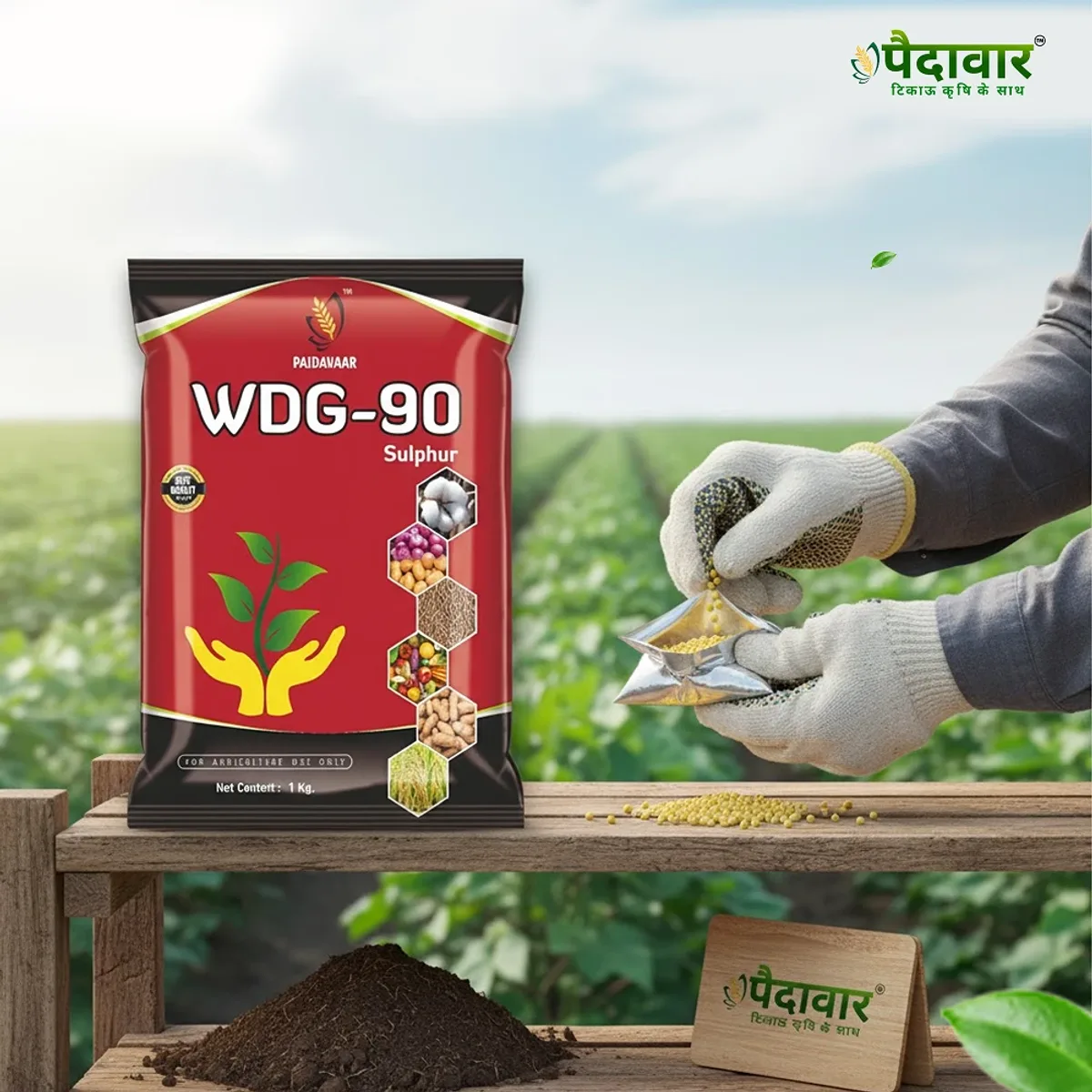 Paidavaar Sulphur 90% WDG Fertilizer