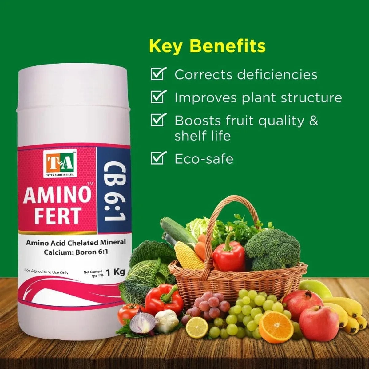 Titan Agritech Calcium Boron Amino Acid Chelate 6:1