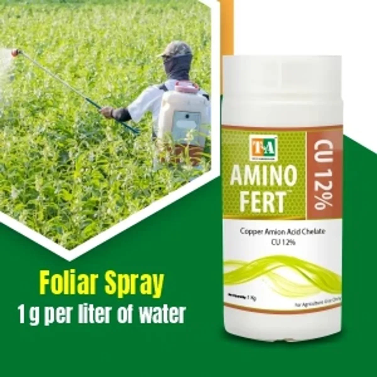 Titan Agritech Copper Amino Acid Chelate 12%