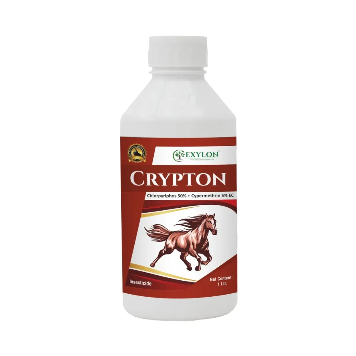 Exylon Crypton (Chlorpyriphos 50% + Cypermethrin 5% EC) – Effective Insecticide for Cotton, Chilli, Vegetables & more