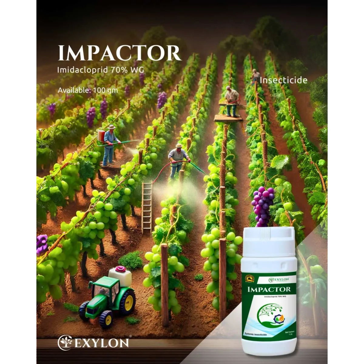 Exylon Impactor (Imidacloprid 70% WG) – Effective Insecticide for Cotton, Chilli, Vegetables & more