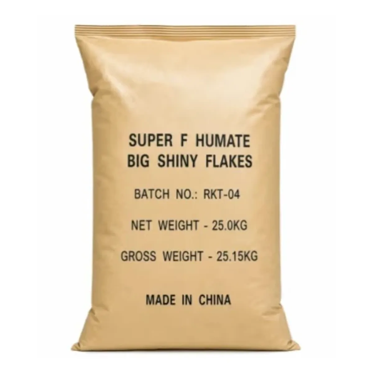 Agriventure Humic Acid 98% - 25KG (Super F Humat Big Shiny Flakes) Biostimulants