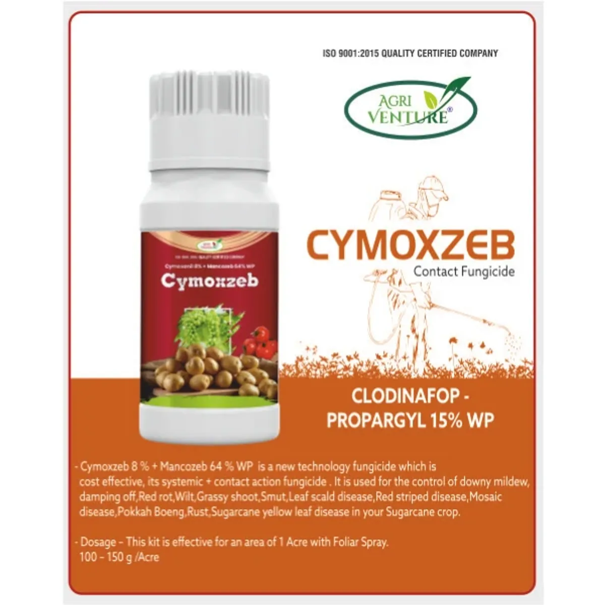 Agriventure Cymoxzeb Fungicide.