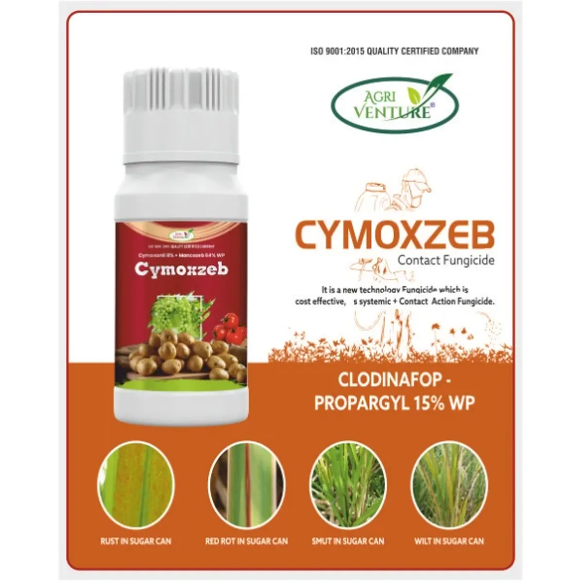 Agriventure Cymoxzeb Fungicide.