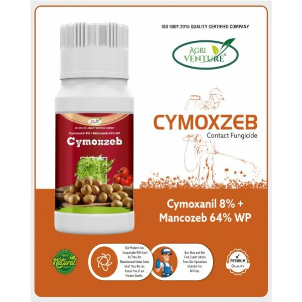 Agriventure Cymoxzeb Fungicide.