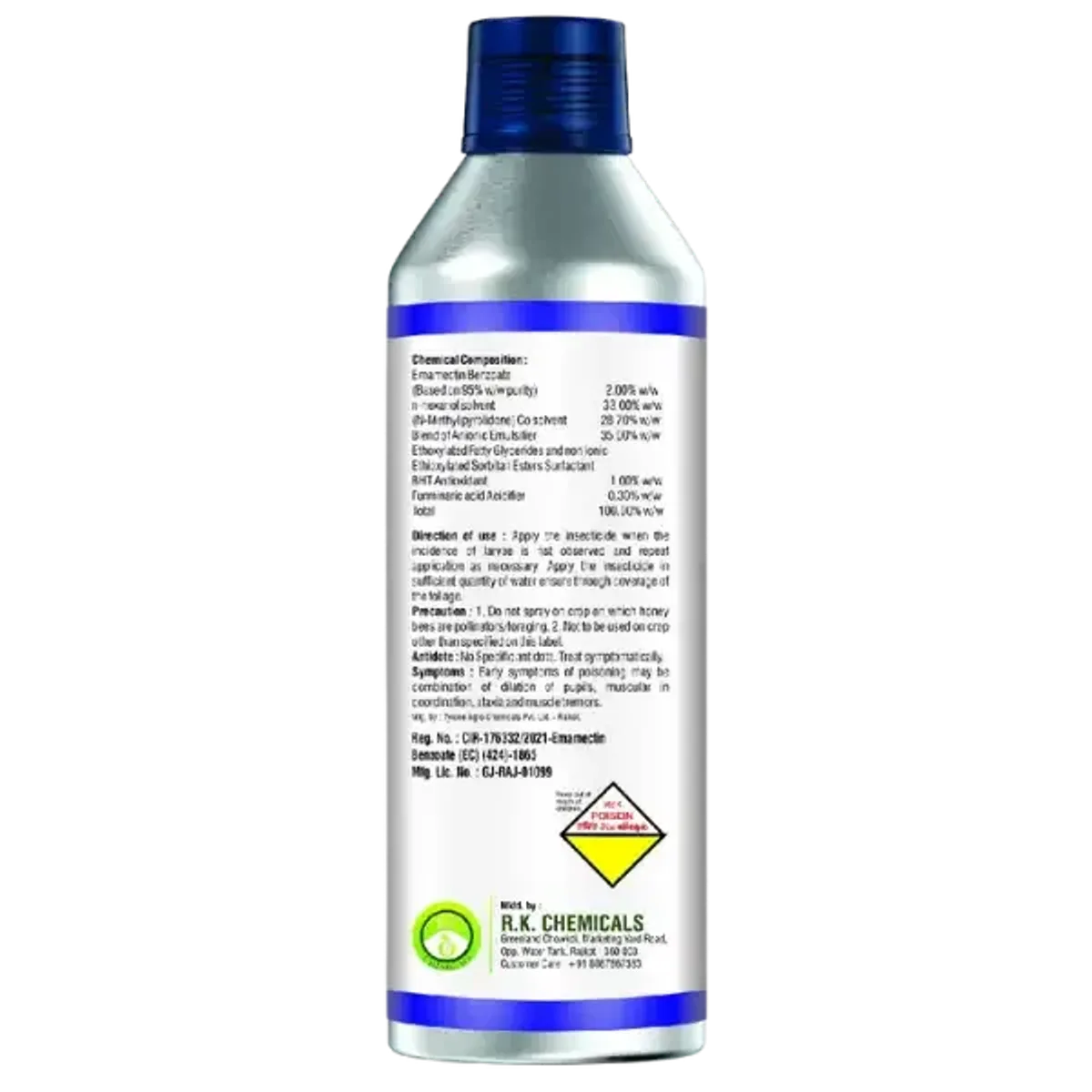 Agriventure Emabenz Silver Emamectin benzoate 1.9% EC Insecticide & Acaricide