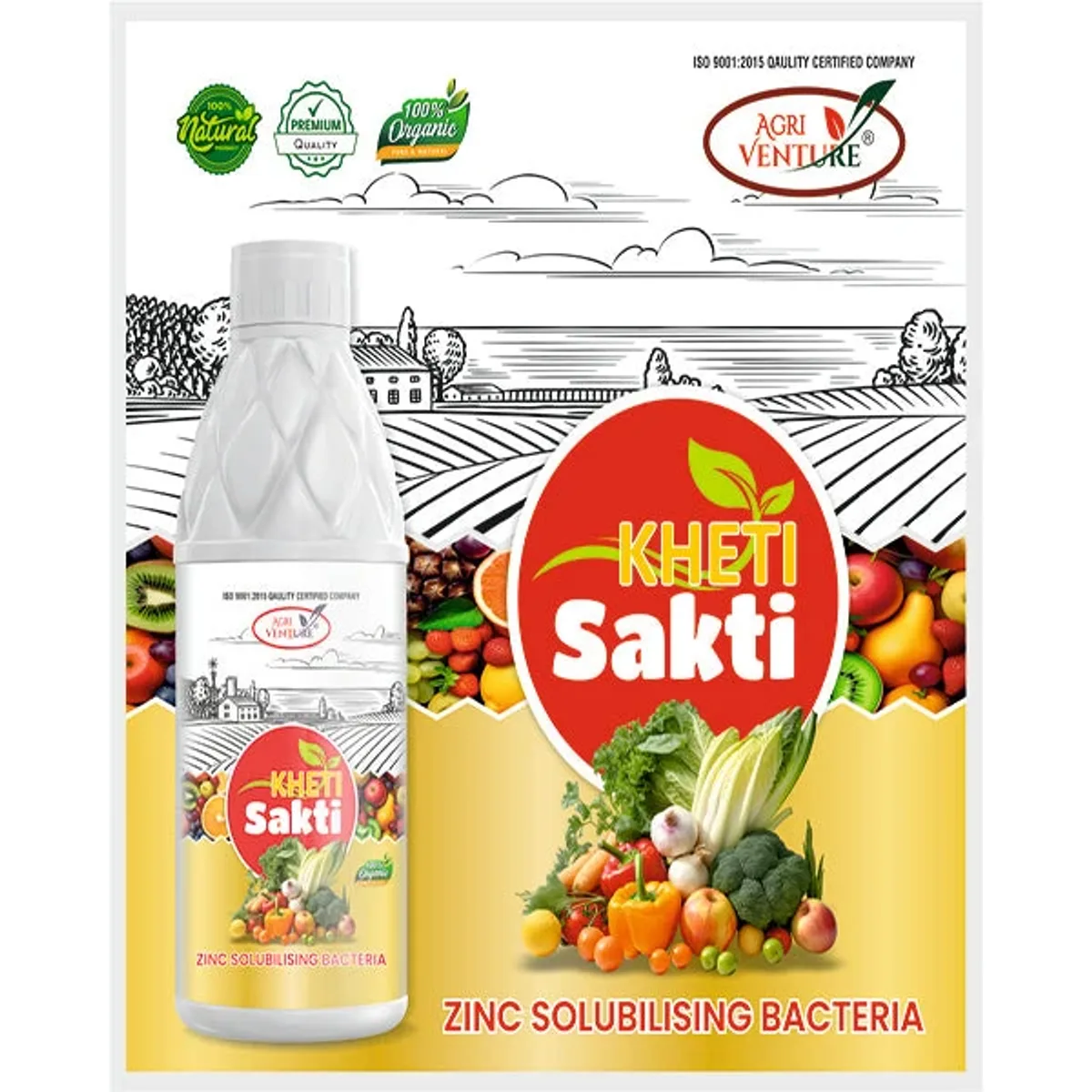 Agriventure Kheti Sakti Zsb – Zinc Solubiling Bacteria