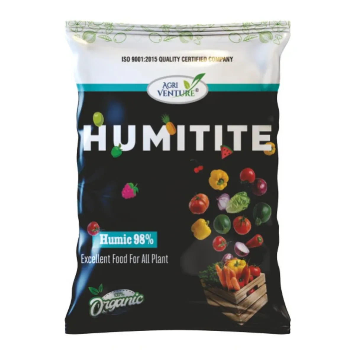 Agriventure Humitite (Humic 98% Acid) for Soil Health & Plant Growth