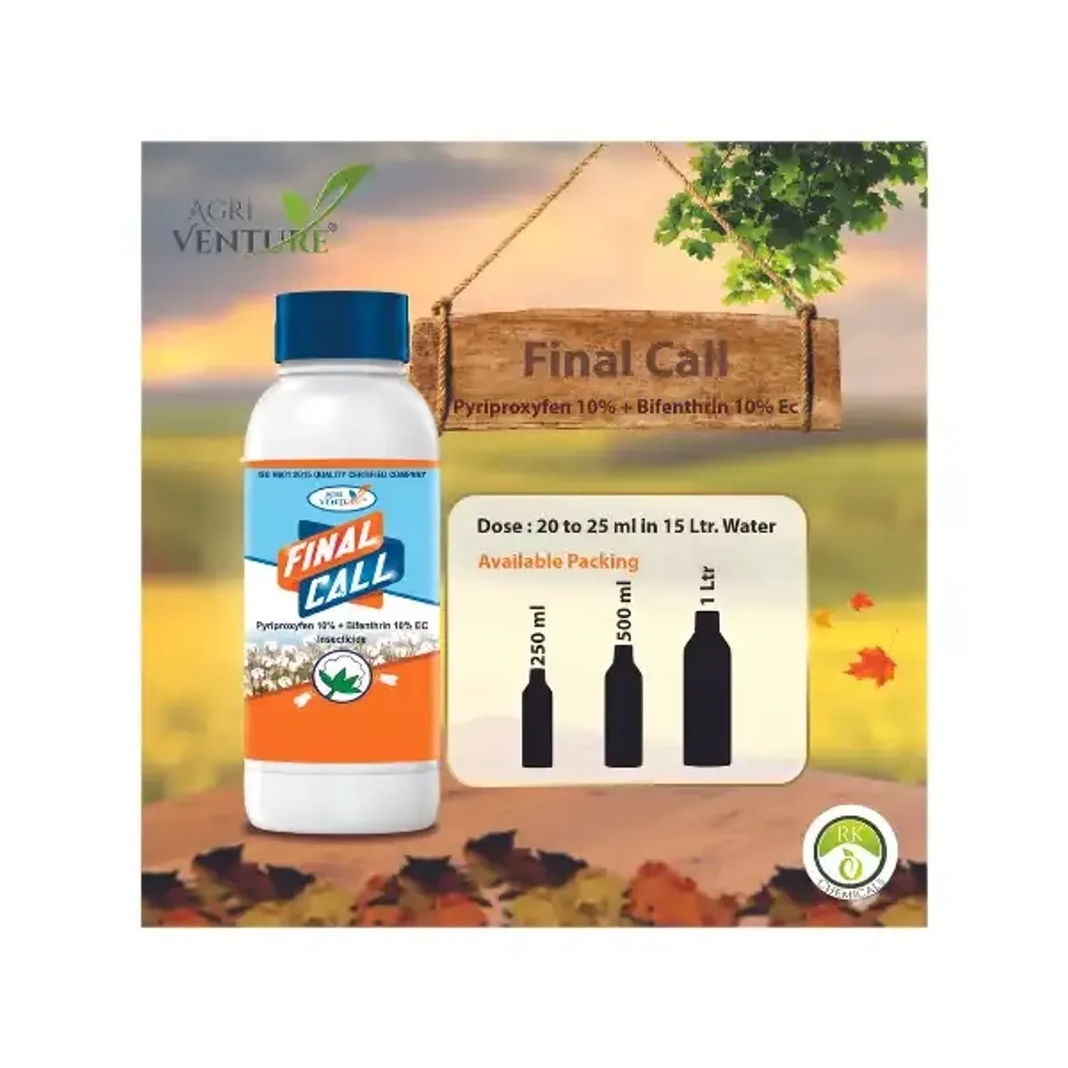 Agriventure Final Call – Broad-Spectrum Insecticide for Effective Pest Control