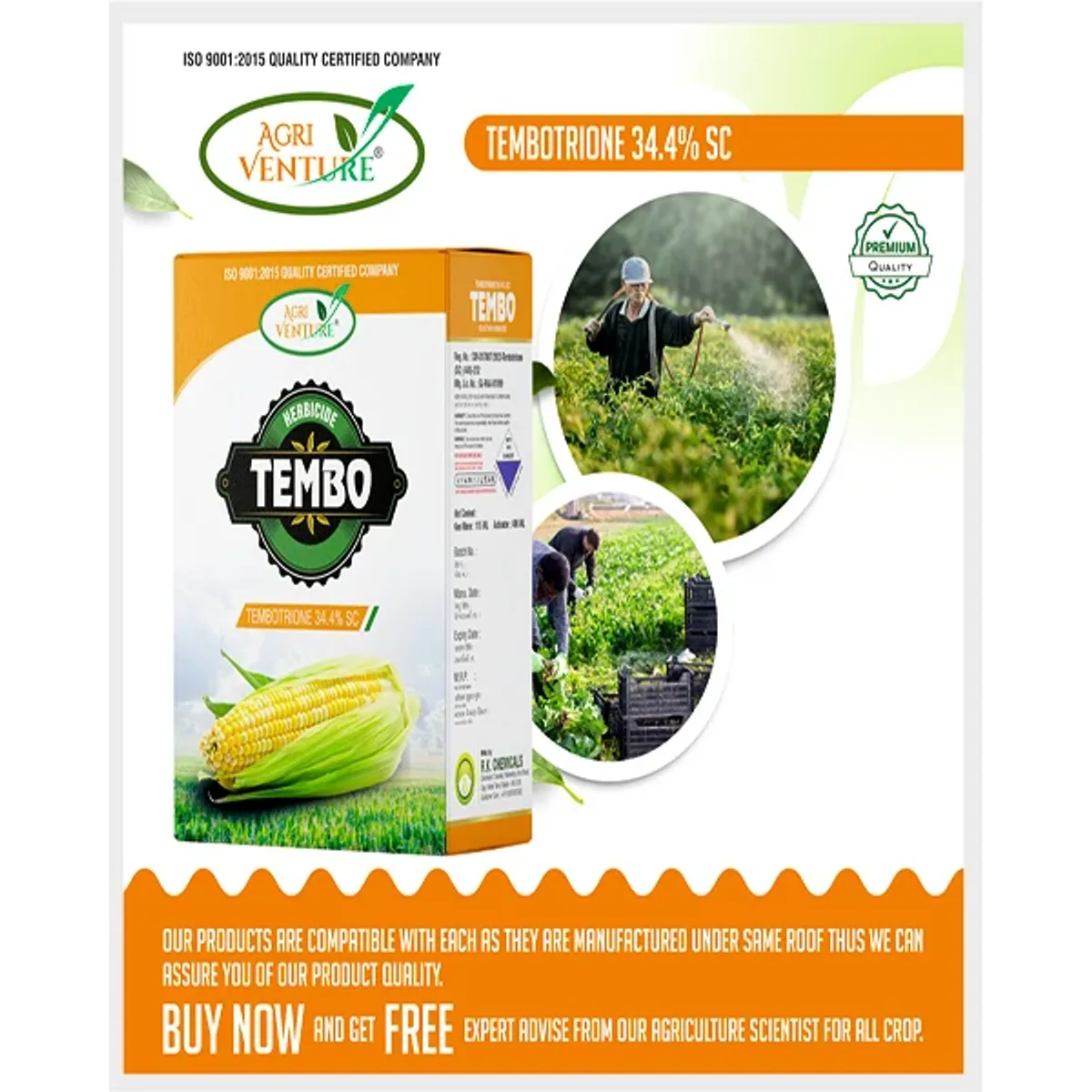 AgriVenture Tembo (Tembotrione 34.4% SC) Herbicides