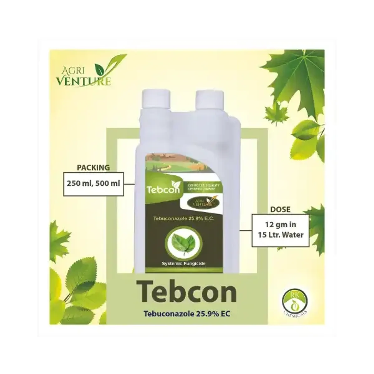 Agriventure Tebcon Fungicide – Broad-Spectrum Disease Control
